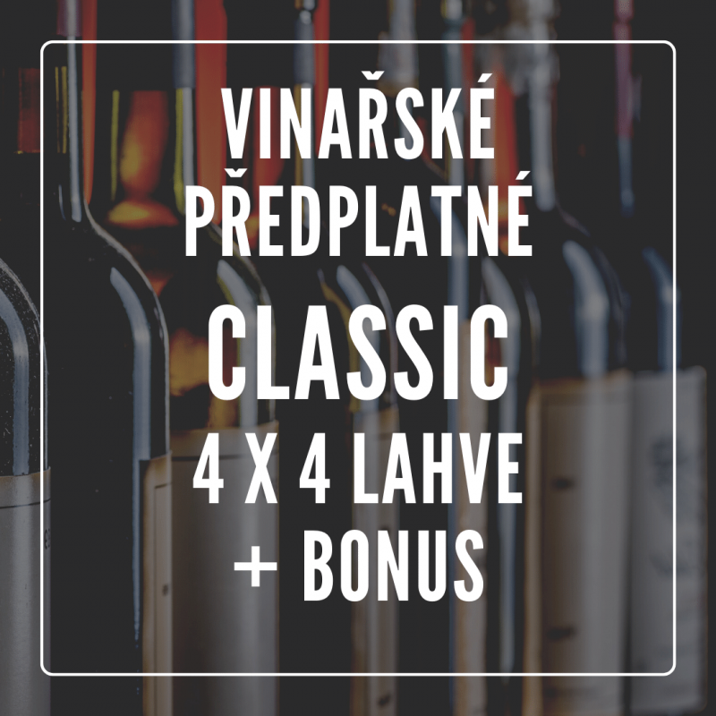 Vinařské předplatné CLASSIC - 4 MĚSÍCE  | Alkohouse.cz